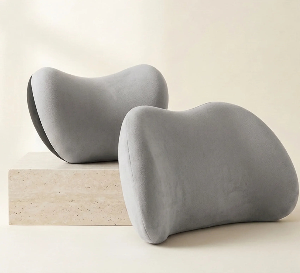 Drivlo pillow set in Light Grey